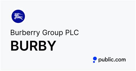 burberry plc company profile|burberry group plc stock price.